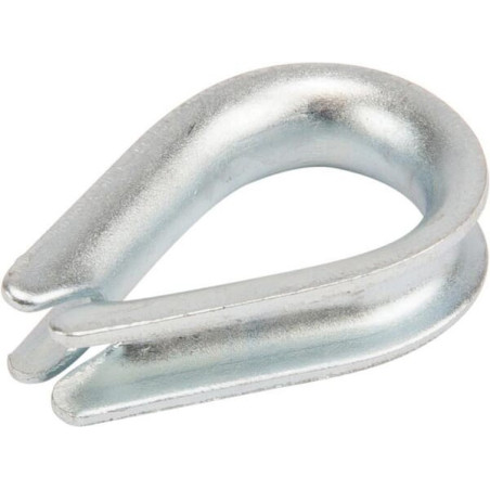 Cosse-coeur zingué 4mm UNIVERSEL WT04