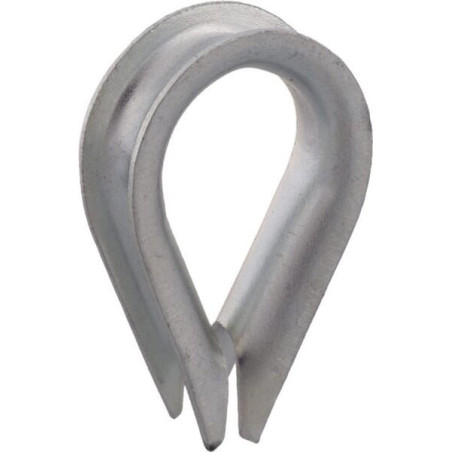 Cosse-coeur zingué 4mm UNIVERSEL WT04