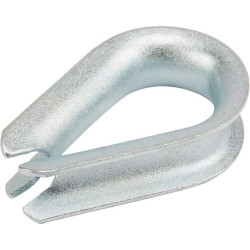 Cosse-coeur zingué 22mm UNIVERSEL WT22