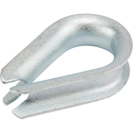Cosse-coeur zingué 22mm UNIVERSEL WT22