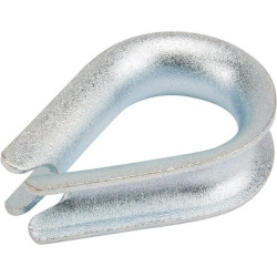 Cosse-coeur zingué 16mm UNIVERSEL WT16
