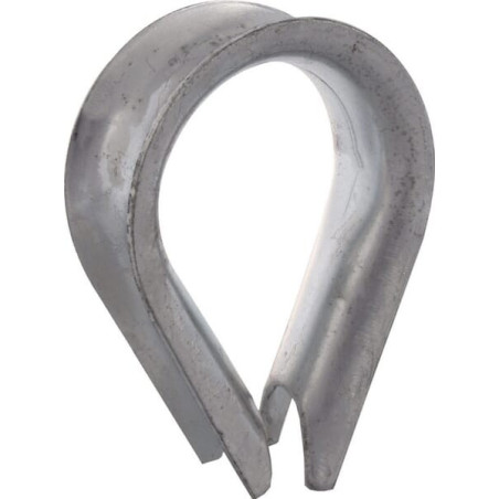 Cosse-coeur zingué 16mm UNIVERSEL WT16