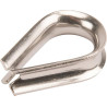 Cosse-coeur 8mm UNIVERSEL WT08RVS