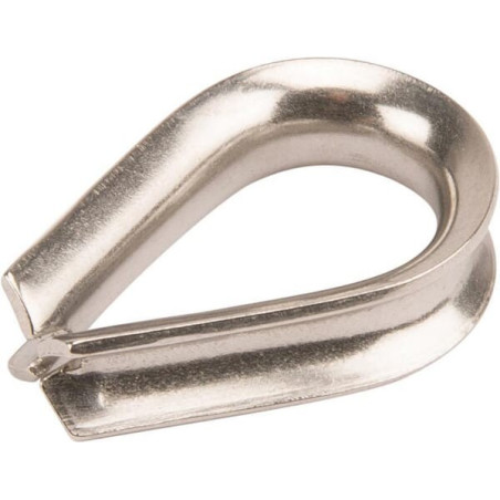 Cosse-coeur 5mm UNIVERSEL WT05RVS