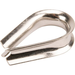 Cosse-coeur 12mm UNIVERSEL WT12RVS