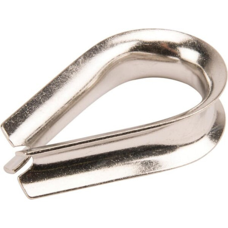 Cosse-coeur 12mm UNIVERSEL WT12RVS