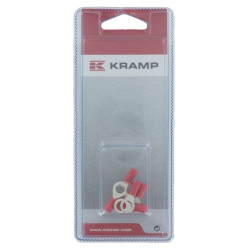 Cosse ronde rouge diamètre 6mm UNIVERSEL KRLA9165P006
