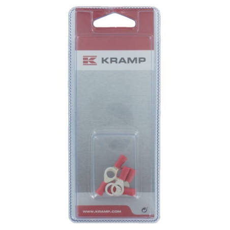 Cosse ronde rouge diamètre 6mm UNIVERSEL KRLA9165P006