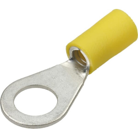 Cosse ronde jaune UNIVERSEL LA9055KR