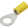 Cosse ronde jaune UNIVERSEL LA9055KR