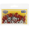 Cosse de câble rouge HELLA 8KW178042032
