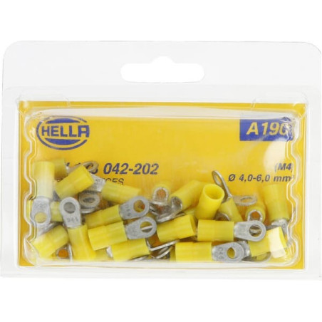 Cosse de câble jaune HELLA 8KW178042202