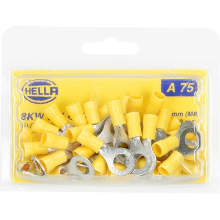 Cosse de câble jaune HELLA 8KW044031003