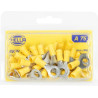 Cosse de câble jaune HELLA 8KW044031003