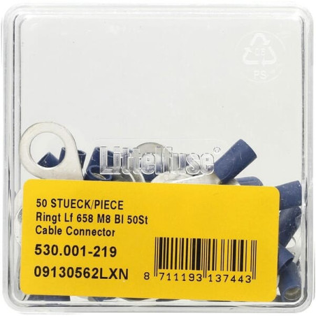 Cosse de câble bleue LITTELFUSE LF658