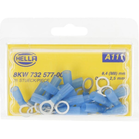 Cosse de câble bleue HELLA 8KW732577003