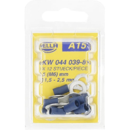Cosse de câble bleue HELLA 8KW044039812