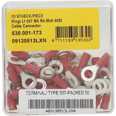 Cosse de câble à œillet rouge LITTELFUSE LF557