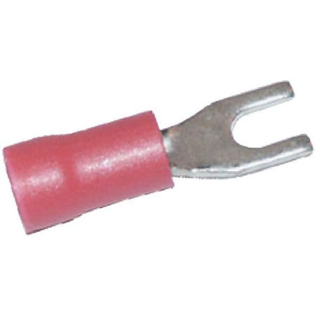 Cosse de câble à fourche rouge UNIVERSEL LA9190KR