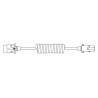 Cordon de raccordement ERICH-JAEGER 651017JAE