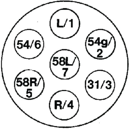 Connecteur HELLA 8JB001939001