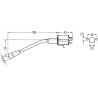 Commutateur de clignotants HELLA 6BA001539027