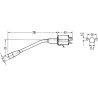 Commutateur de clignotants HELLA 6BA001539001