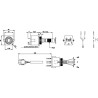 Commutateur de clignotants COBO 15144000