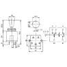 Commutateur de clignotants COBO 15115000