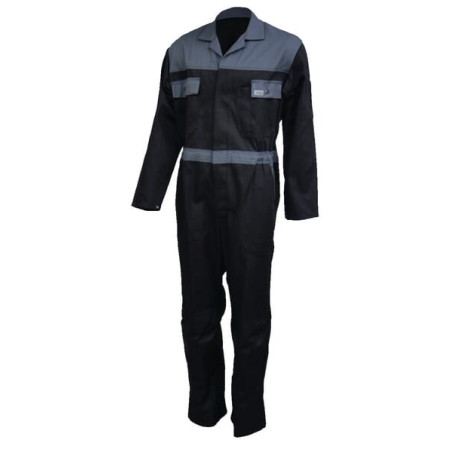 Combinaison coton noir/gris JOBBER C400208956