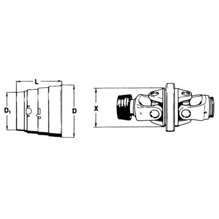 Coiffre de protection WALTERSCHEID 850002