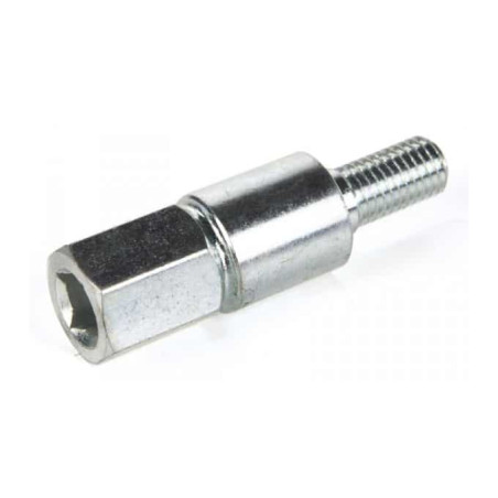 Adaptateur d'arbre Carré 6 mm pour renvoi d'angle universel Débroussailleuse, Rotofil et Coupe-bordures