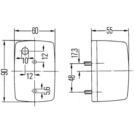 Clignotant HELLA 2BM002652031