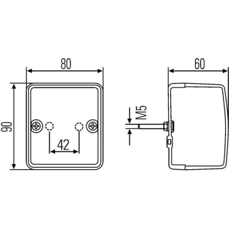 Clignotant HELLA 2BA996012061