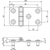 Charnière UNBRANDED HS491872