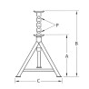 Chandelle 3 tonnes COMPAC CAX3G2