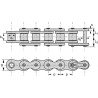 Chaîne à rouleaux LINK-BELT 50A1LB