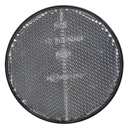 Catadioptre rond blanc diamètre 85mm HELLA 8RA002016101