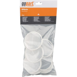 Catadioptre rond blanc diamètre 75mm tige filetée GOPART LA75019