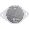 Catadioptre rond blanc diamètre 75mm à visser GOPART LA75016