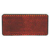 Catadioptre rectangle rouge 94x44mm autocollant HELLA 8RA003326031