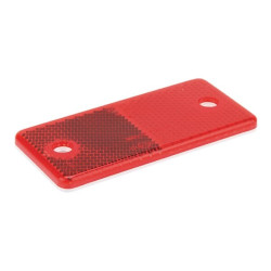 Catadioptre rectangle rouge 94x44mm à visser HELLA 8RA003326001