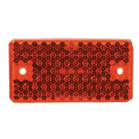 Catadioptre rectangle rouge 91x47mm autocollant JOKON 310004000