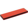Catadioptre rectangle rouge 91,8x27,3mm autocollant HELLA 8RA342014157
