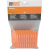Catadioptre rectangle orange GOPART LA75005