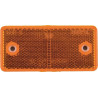 Catadioptre rectangle orange 94x44mm à visser GOPART LA75002