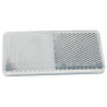 Catadioptre rectangle blanc 70x31,5mm autocollant HELLA 8RA004412011