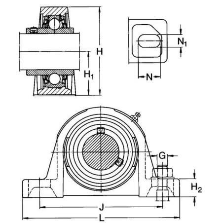Carter de protection SKF 7500SY512M