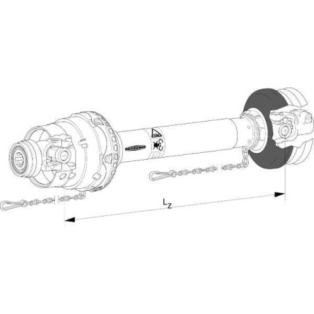 Cardan grand-angle WALTERSCHEID WWE23801210
