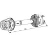Cardan grand-angle WALTERSCHEID WWZ22801210OG